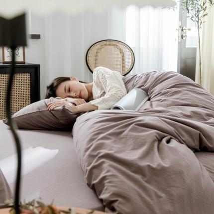 91家纺网 家纺一手货源 找家纺 （总）华超针织 2021新款针织纯色单床笠2