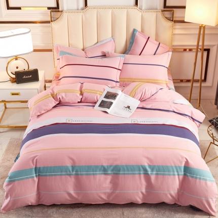 91家纺网 家纺一手货源 找家纺 （总）雲归梦 2020新款全棉加厚磨毛四件套