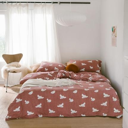 91家纺网 家纺一手货源 找家纺 （总）风向标 2020新款第二季针织棉四件套