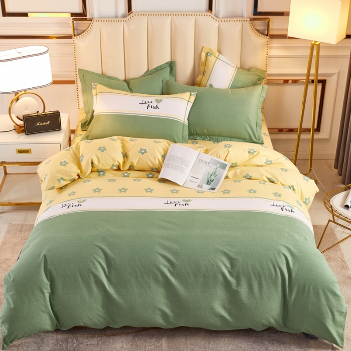 91家纺网 家纺一手货源 找家纺 （总）雲归梦 2020新款全棉加厚磨毛四件套