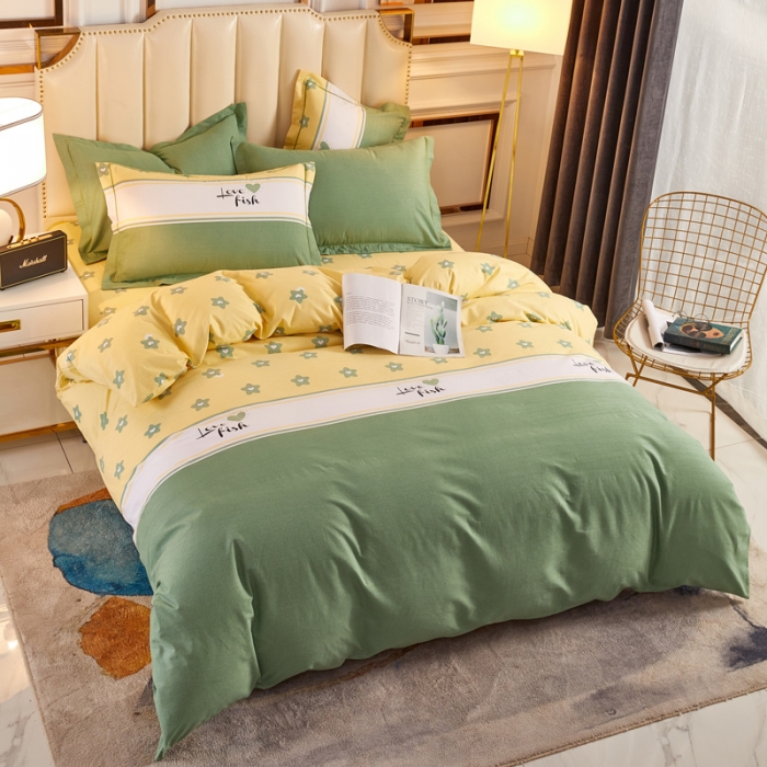 91家纺网 家纺一手货源 找家纺 （总）雲归梦 2020新款全棉加厚磨毛四件套