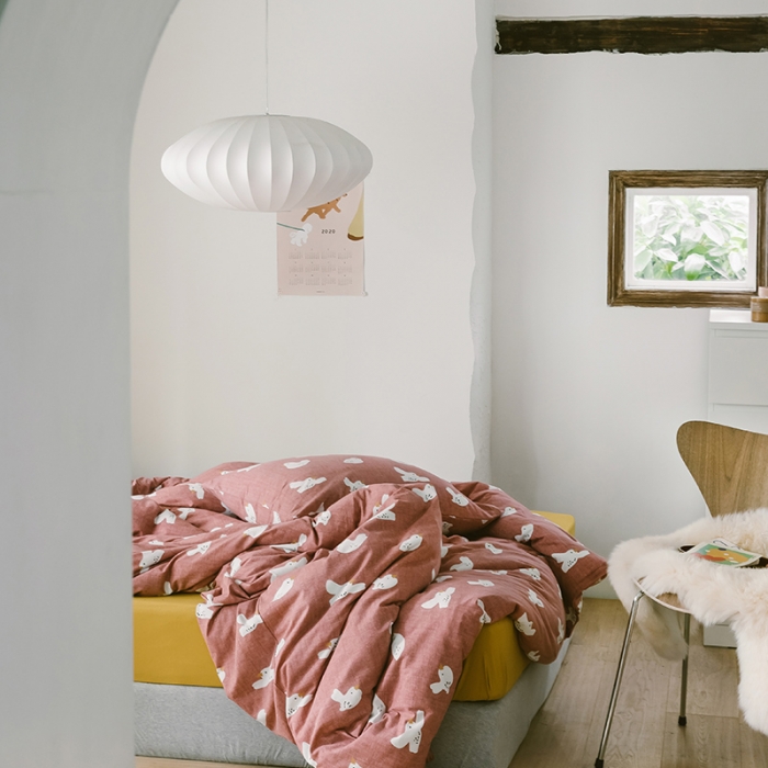 91家纺网 家纺一手货源 找家纺 风向标 2020新款第二季针织棉四件套 和平鸽