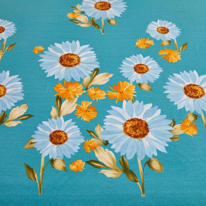 91家纺网 家纺一手货源 找家纺 雲归梦 2020新款全棉加厚磨毛四件套 百花公主