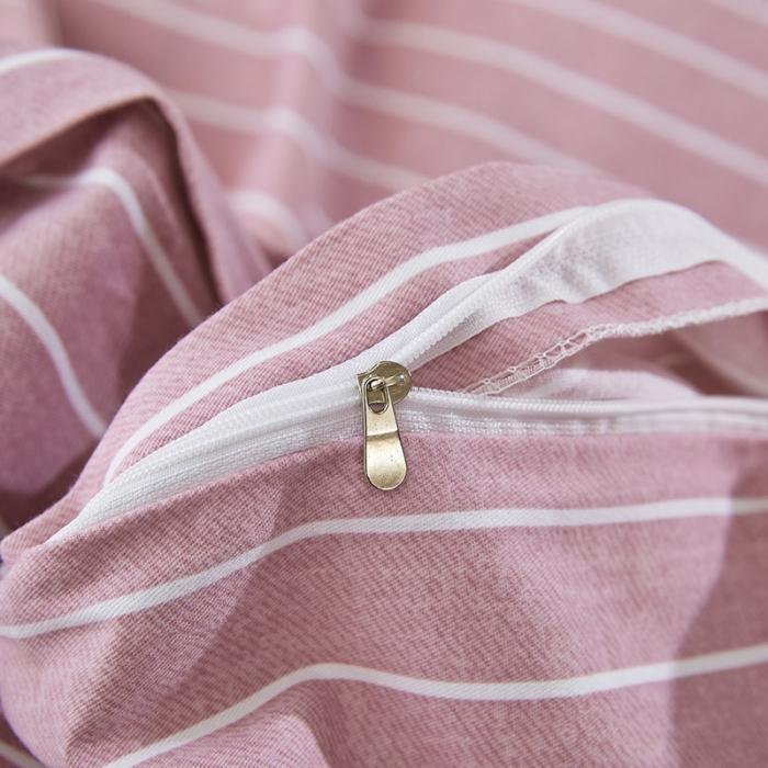 91家纺网 家纺一手货源 找家纺 雲归梦 2020新款全棉加厚磨毛四件套 布雷西亚-粉