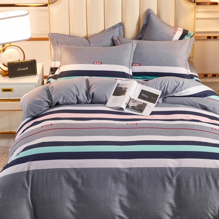 91家纺网 家纺一手货源 找家纺 雲归梦 2020新款全棉加厚磨毛四件套 恒久岁月