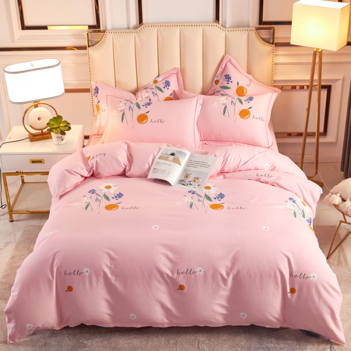 91家纺网 家纺一手货源 找家纺 雲归梦 2020新款全棉加厚磨毛四件套 花样倾城