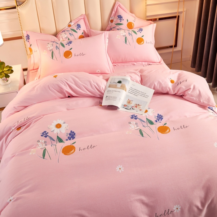 91家纺网 家纺一手货源 找家纺 雲归梦 2020新款全棉加厚磨毛四件套 花样倾城