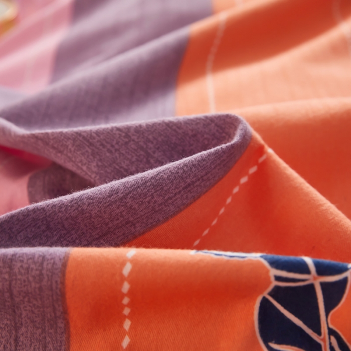 91家纺网 家纺一手货源 找家纺 雲归梦 2020新款全棉加厚磨毛四件套 简约生活