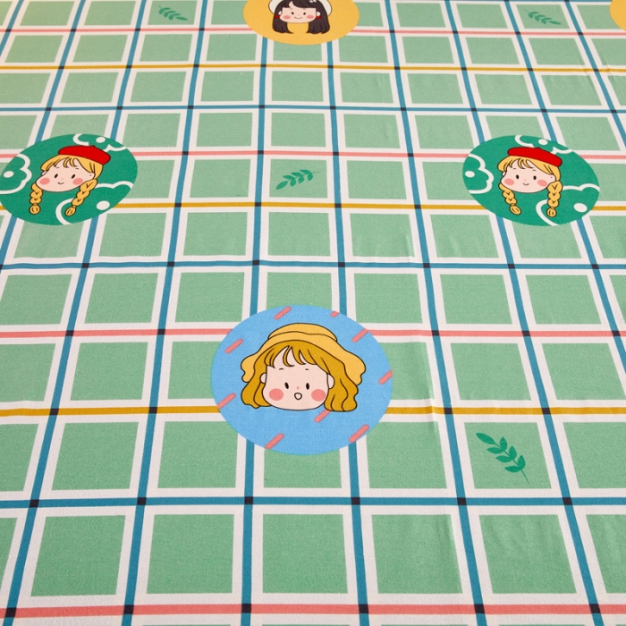 91家纺网 家纺一手货源 找家纺 雲归梦 2020新款全棉加厚磨毛四件套 可爱女孩