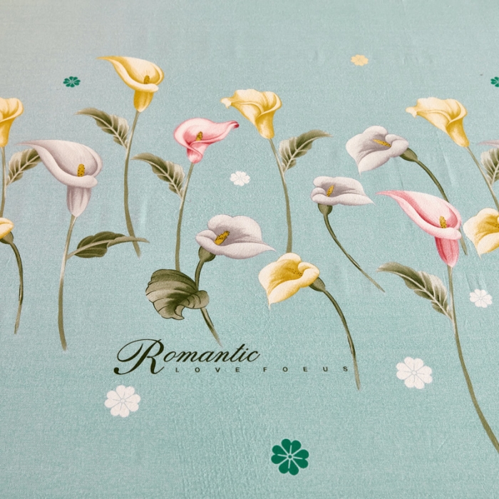 91家纺网 家纺一手货源 找家纺 雲归梦 2020新款全棉加厚磨毛四件套 梦入花香