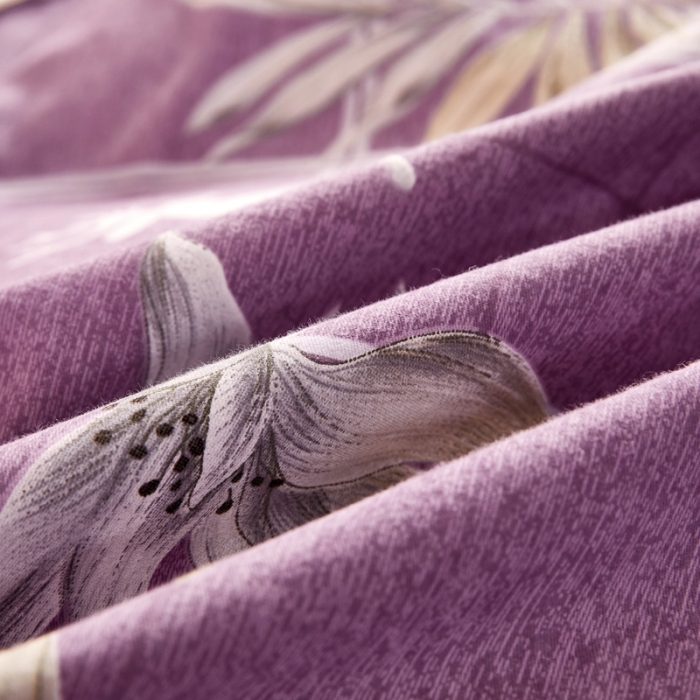 91家纺网 家纺一手货源 找家纺 雲归梦 2020新款全棉加厚磨毛四件套 梦逸-粉