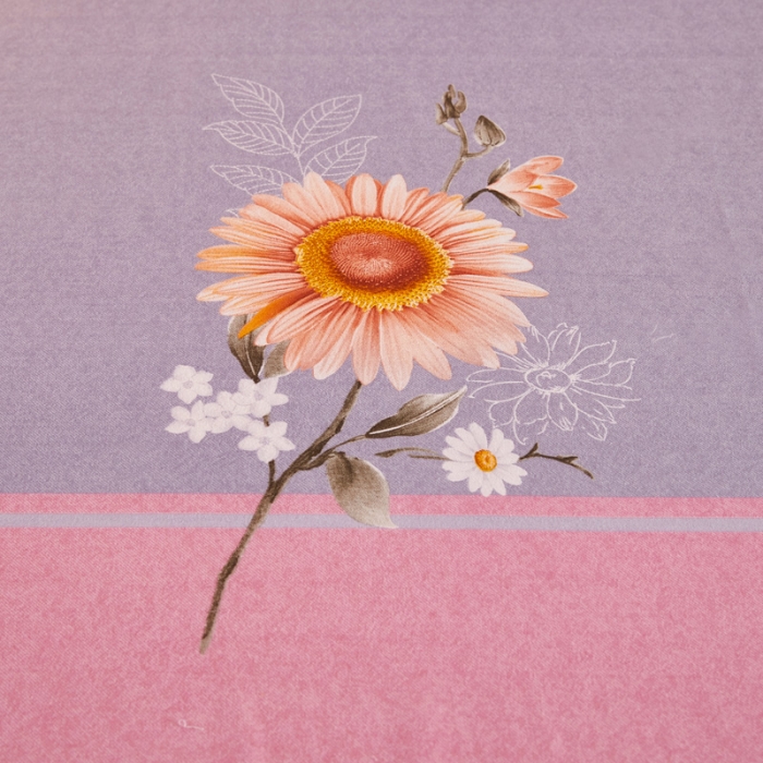 91家纺网 家纺一手货源 找家纺 雲归梦 2020新款全棉加厚磨毛四件套 陌上花开-粉