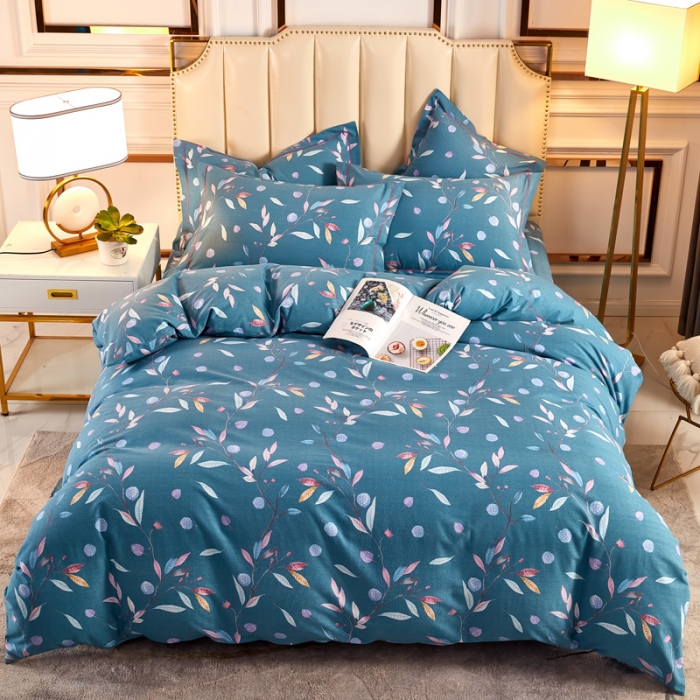 91家纺网 家纺一手货源 找家纺 雲归梦 2020新款全棉加厚磨毛四件套 庭院深深