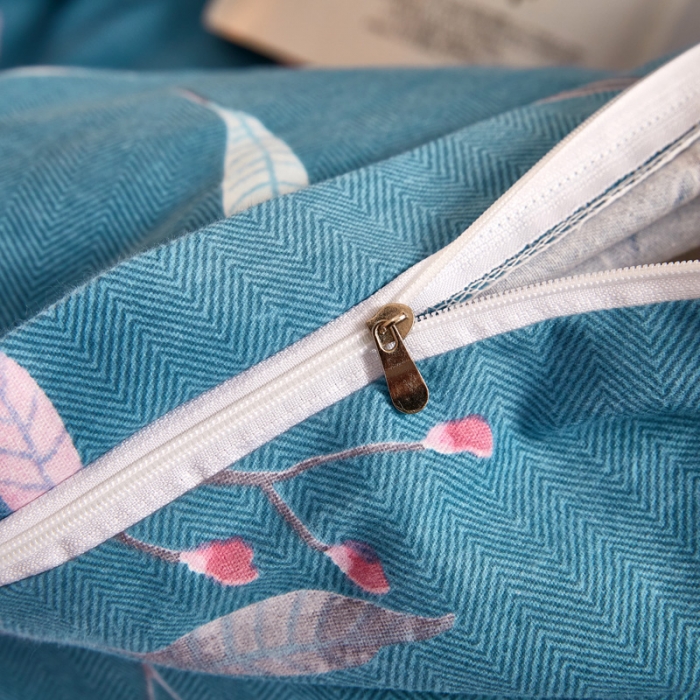 91家纺网 家纺一手货源 找家纺 雲归梦 2020新款全棉加厚磨毛四件套 庭院深深