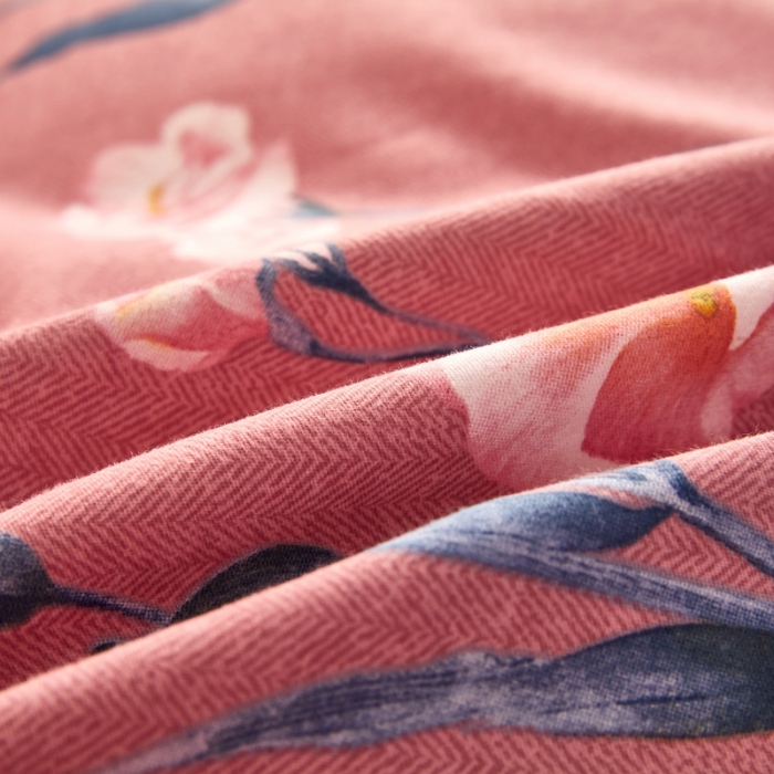 91家纺网 家纺一手货源 找家纺 雲归梦 2020新款全棉加厚磨毛四件套 温雅花都