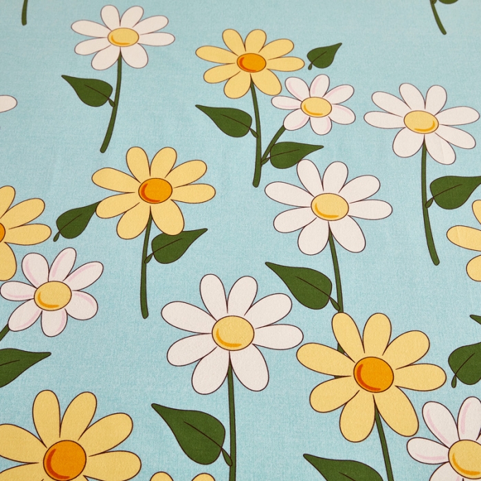 91家纺网 家纺一手货源 找家纺 雲归梦 2020新款全棉加厚磨毛四件套 向阳花-兰