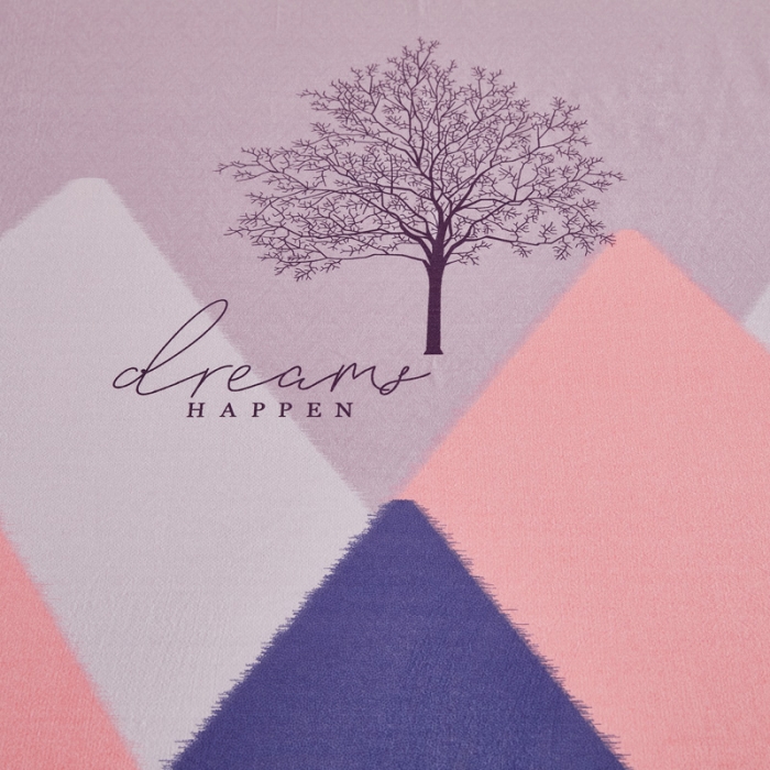 91家纺网 家纺一手货源 找家纺 雲归梦 2020新款全棉加厚磨毛四件套 幸福树