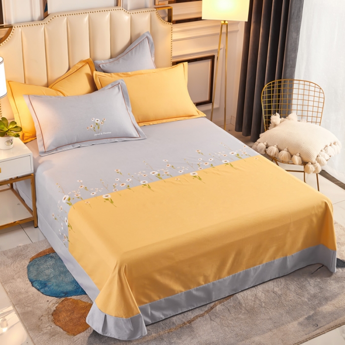 91家纺网 家纺一手货源 找家纺 雲归梦 2020新款全棉加厚磨毛四件套 雨后初晴