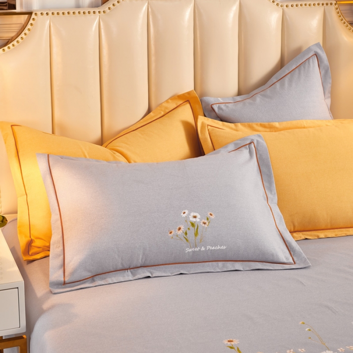 91家纺网 家纺一手货源 找家纺 雲归梦 2020新款全棉加厚磨毛四件套 雨后初晴