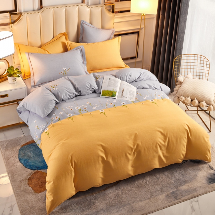 91家纺网 家纺一手货源 找家纺 雲归梦 2020新款全棉加厚磨毛四件套 雨后初晴