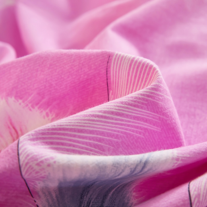 91家纺网 家纺一手货源 找家纺 雲归梦 2020新款全棉加厚磨毛四件套 追梦-粉