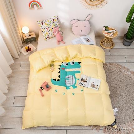 91家纺网 家纺一手货源 找家纺 （总）绒研羽绒2025全棉卡通印花儿童鹅绒羽绒冬被