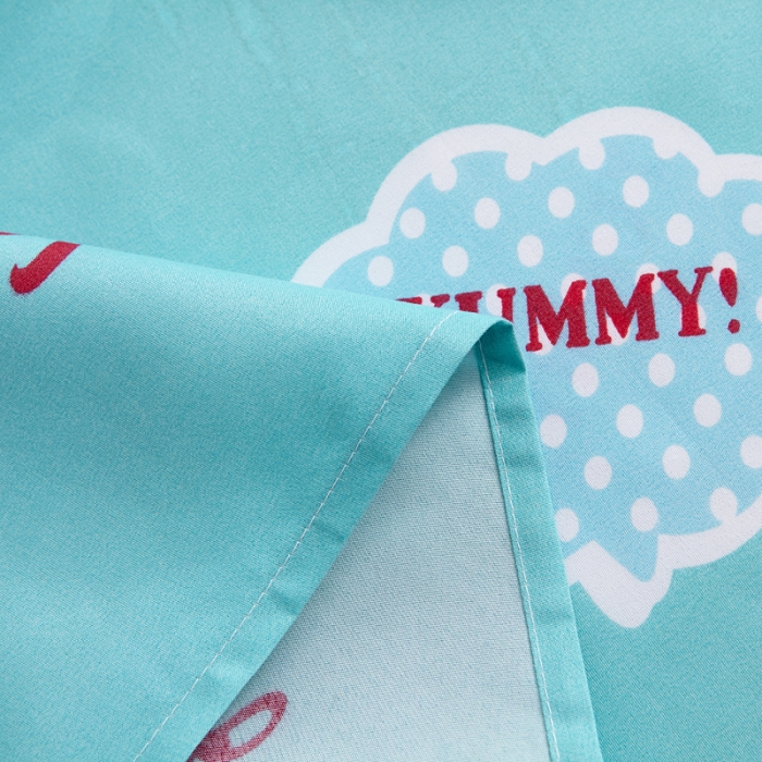 91家纺网 家纺一手货源 找家纺 宇淳国际2023新品 芦荟棉四件套系列单品床单 粉红兔