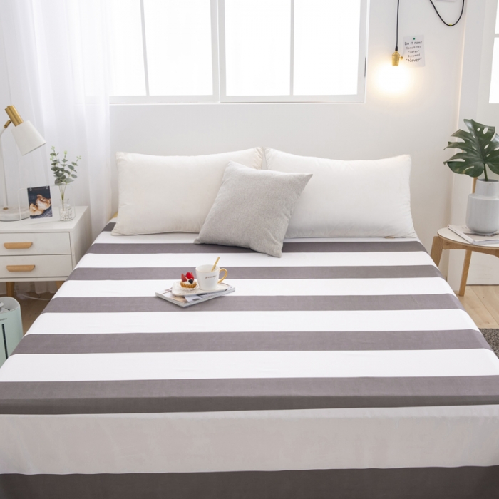 91家纺网 家纺一手货源 找家纺 宇淳国际2023新品 芦荟棉四件套系列单品床单 罗马空间