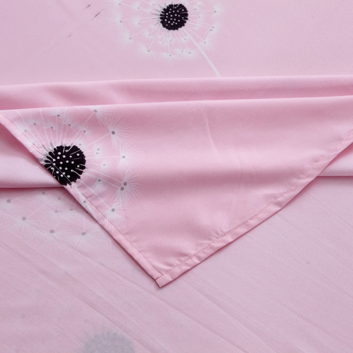 91家纺网 家纺一手货源 找家纺 宇淳国际2023新品 芦荟棉四件套系列单品床单 蒲公英