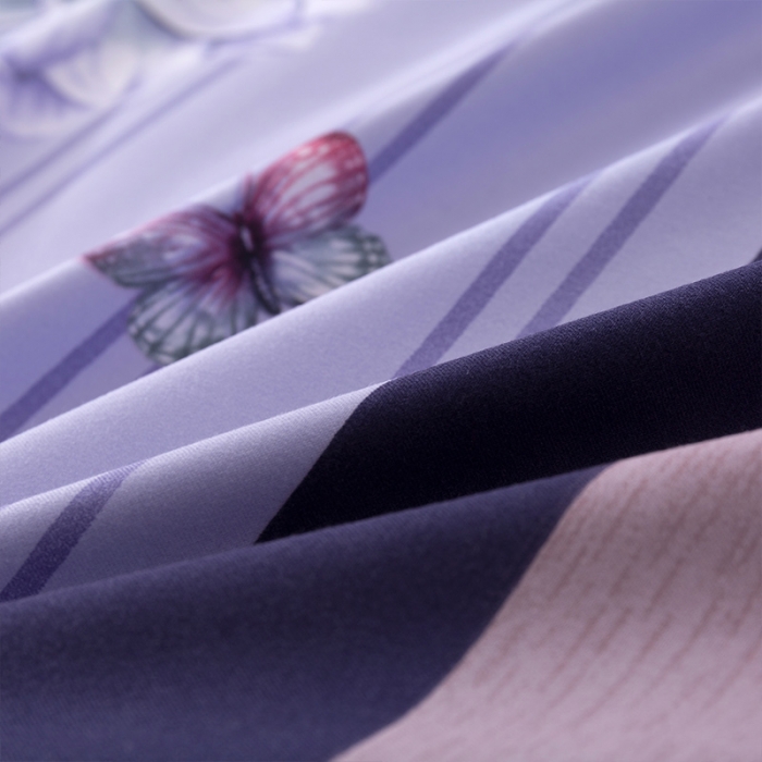 91家纺网 家纺一手货源 找家纺 宇淳2023秋冬新款超柔加厚大版花磨毛四件套1.8m花陌拾年