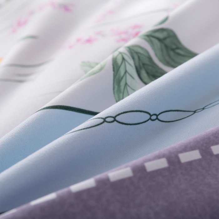 91家纺网 家纺一手货源 找家纺 宇淳2023秋冬新款超柔加厚大版花磨毛四件套1.8m春华秋实