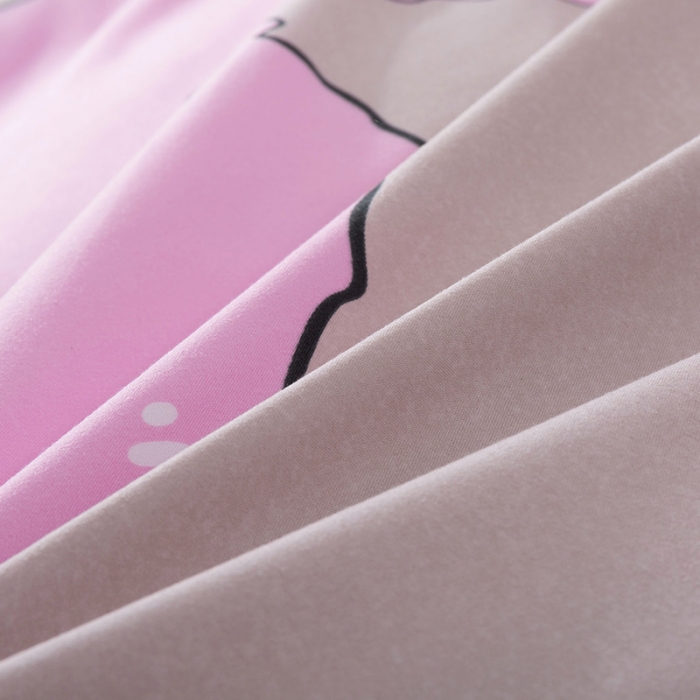 91家纺网 家纺一手货源 找家纺 宇淳2023秋冬新款超柔加厚大版花磨毛四件套1.8m花妍绽放