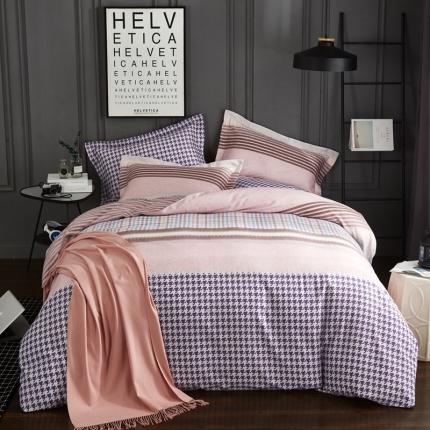 91家纺网 家纺一手货源 找家纺 （总）威克凯丽 2023新款全棉活性生态磨毛四件套