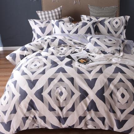 91家纺网 家纺一手货源 找家纺 （总）威克凯丽 2023新款全棉活性生态磨毛四件套