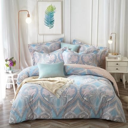 91家纺网 家纺一手货源 找家纺 （总）威克凯丽 2023新款全棉活性生态磨毛四件套