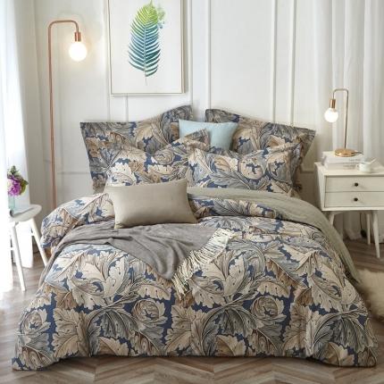 91家纺网 家纺一手货源 找家纺 （总）威克凯丽 2023新款全棉活性生态磨毛四件套