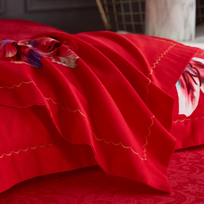 91家纺网 家纺一手货源 找家纺 （总）威克凯丽 2023新款全棉活性生态磨毛四件套