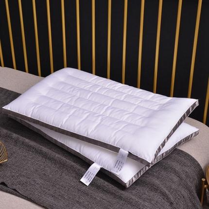 91家纺网 家纺一手货源 找家纺 星芯合家纺 2024新款80柔赛丝超薄枕48*74