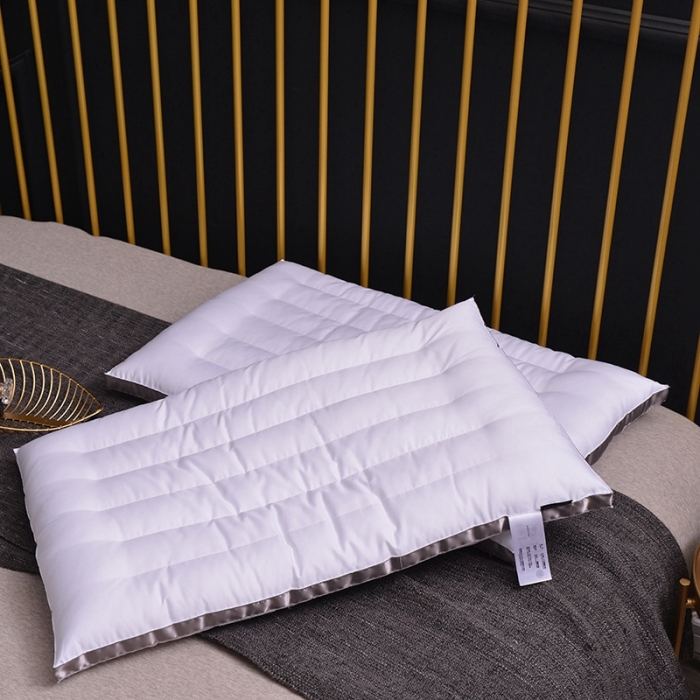 91家纺网 家纺一手货源 找家纺 星芯合家纺 2024新款80柔赛丝超薄枕48*74