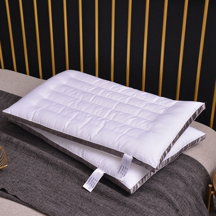 91家纺网 家纺一手货源 找家纺 星芯合家纺 2024新款80柔赛丝超薄枕48*74