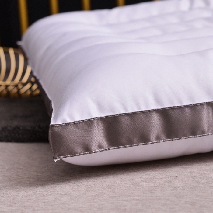 91家纺网 家纺一手货源 找家纺 星芯合家纺 2024新款80柔赛丝超薄枕48*74