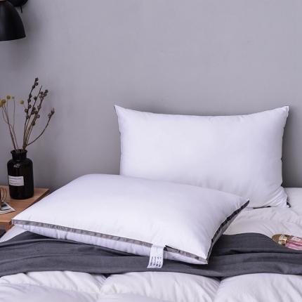 星芯合家纺 2024新款80柔赛丝低枕48*74