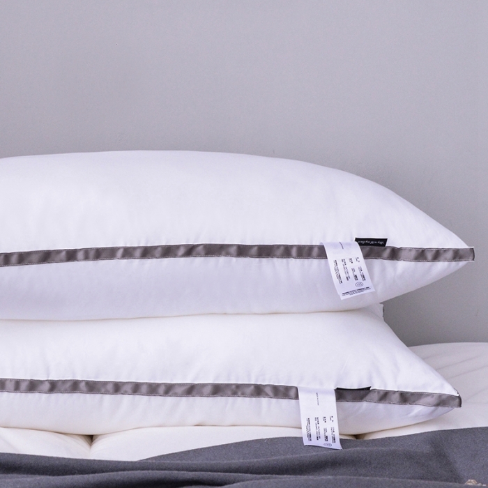 91家纺网 家纺一手货源 找家纺 星芯合家纺 2024新款80柔赛丝低枕48*74