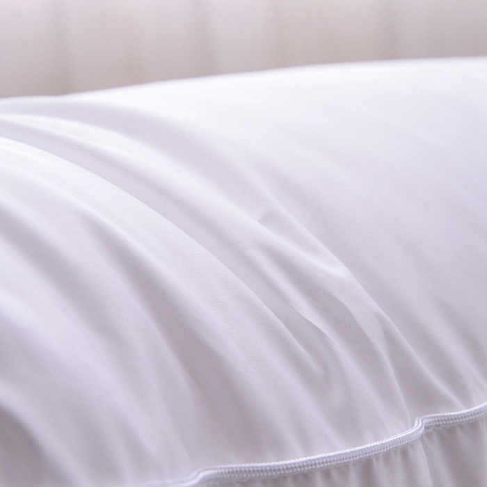 91家纺网 家纺一手货源 找家纺 星芯合家纺 2024新款80S柔赛丝皇冠枕48*74