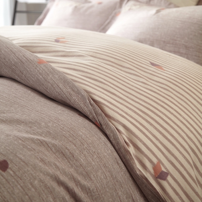 91家纺网 家纺一手货源 找家纺 威克凯丽 2023新款全棉活性生态磨毛四件套 斯诺亚