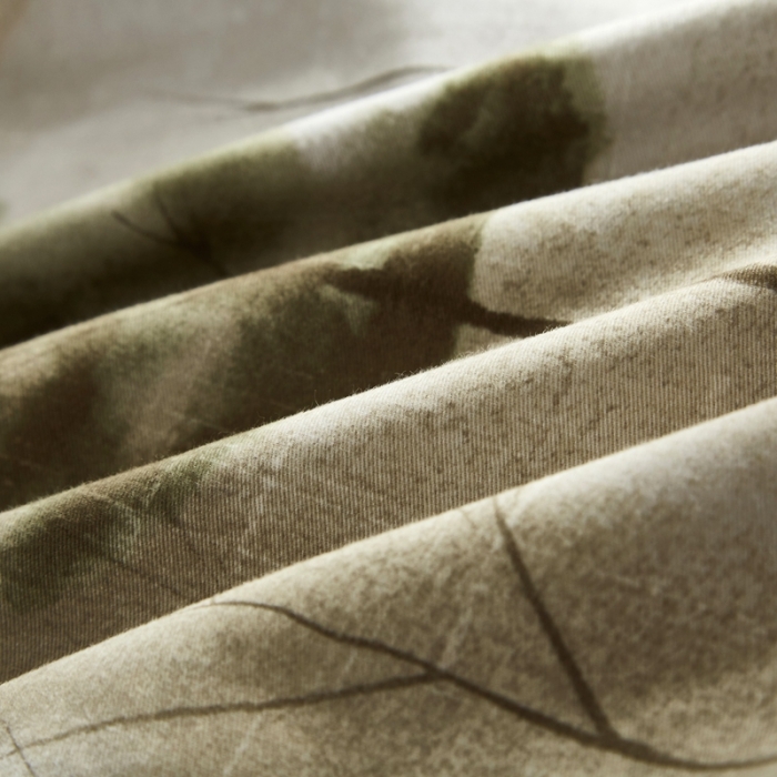 91家纺网 家纺一手货源 找家纺 威克凯丽 2023新款全棉活性生态磨毛四件套 万木峥嵘