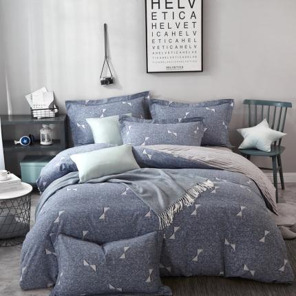 91家纺网 家纺一手货源 找家纺 威克凯丽 2023新款全棉活性生态磨毛四件套 优尔丝