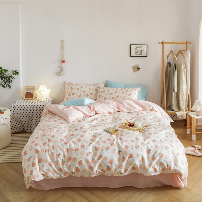 91家纺网 家纺一手货源 找家纺 （总）怡家居 2020新款全棉小碎花田园风四件套