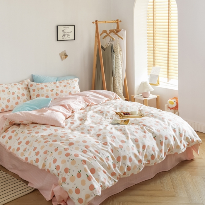 91家纺网 家纺一手货源 找家纺 （总）怡家居 2020新款全棉小碎花田园风四件套