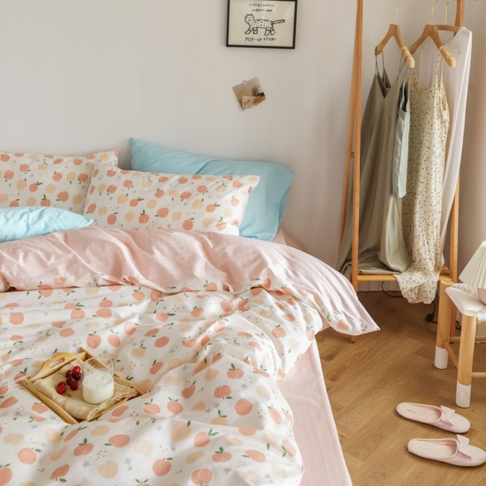 91家纺网 家纺一手货源 找家纺 （总）怡家居 2020新款全棉小碎花田园风四件套